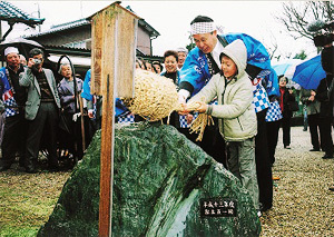 勝幡神社のオコワ祭り